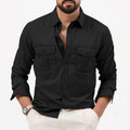 Men Shirt Mens Business Casual Shirts 2026 New Arrival Men Famous Brand Clothing Army Green Long Sleeve Camisa Masculina
